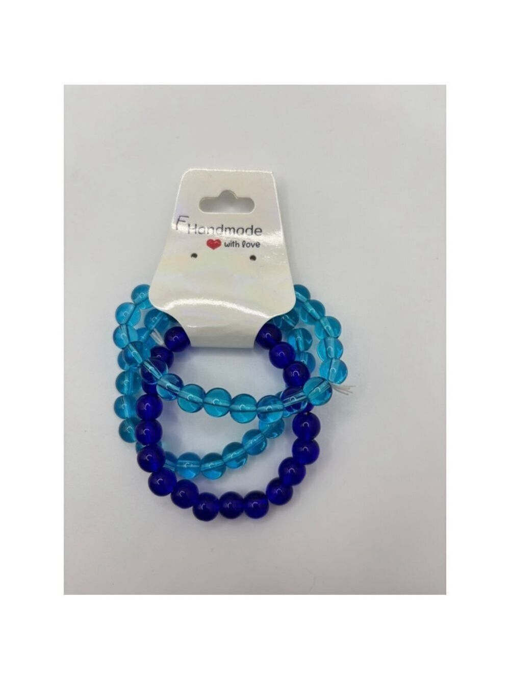 ✨5/$25✨ Dark Blue and Light Blue Beaded Bracelet Set